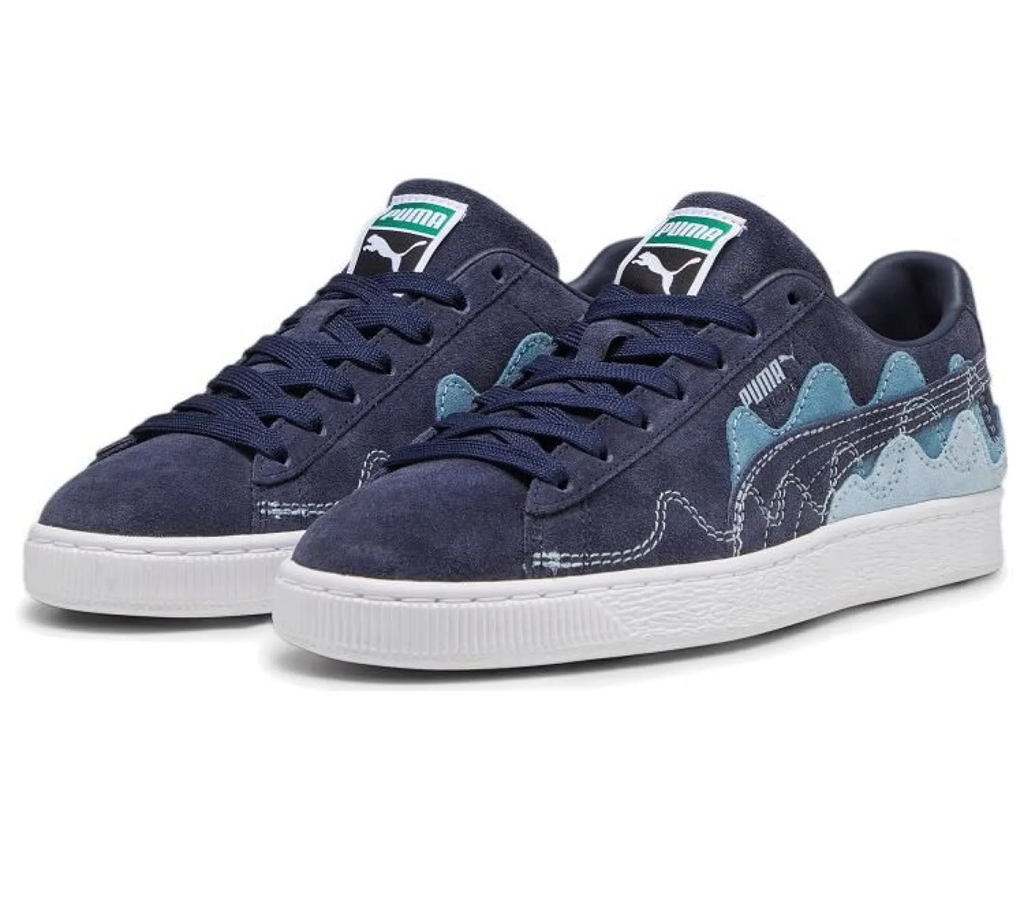 Giày Puma Suede Soundwave 'Blue' 393257-04 - Ảnh 2