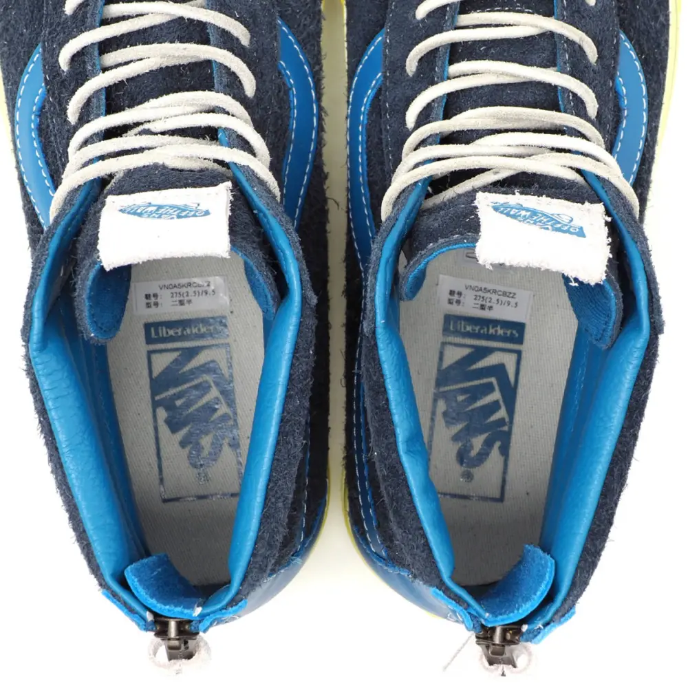 Alternative view of Giày Vans Classics SK8-HI Reissue Zip x Liberaiders 'Navy' VN0A5KRCBZZ