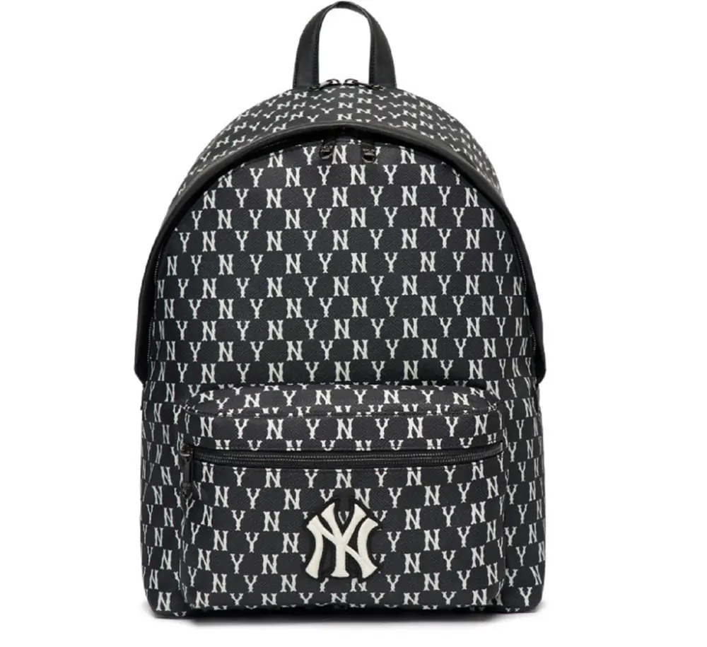 Balo MLB Monogram New York 'Black' 3ABKM012N-50BKS