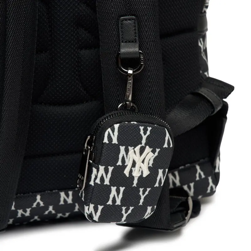 Balo MLB Monogram New York 'Black' 3ABKM012N-50BKS - Ảnh 5