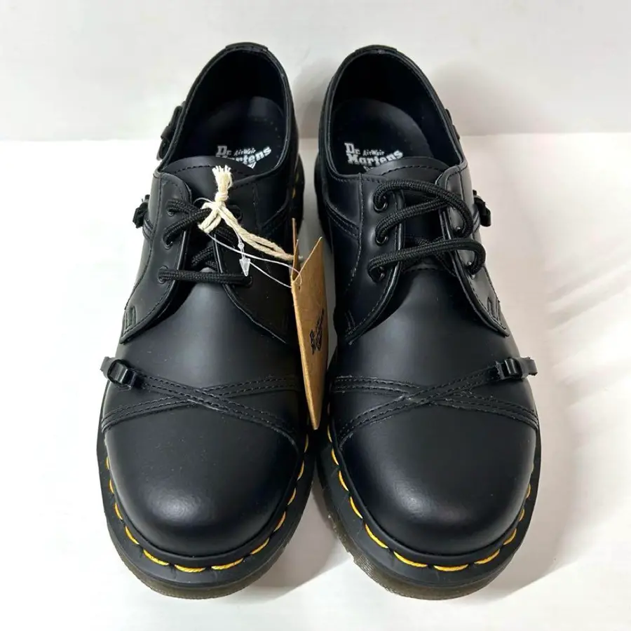 Alternative view of Giày Dr. Martens 1461 Bow Smooth 'Black' 27852001