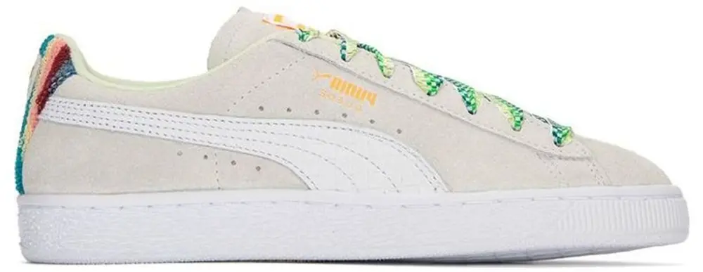 Giày Puma Suede Classic Just For Fun ‘White Green’ 390503-01