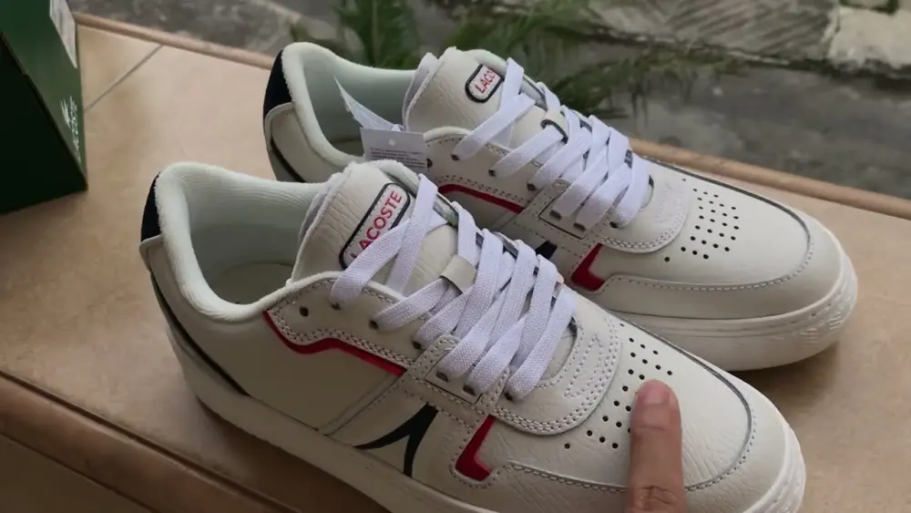 Alternative view of Giày Lacoste Baskets ‘White Navy’ 7-42SFA0076407
