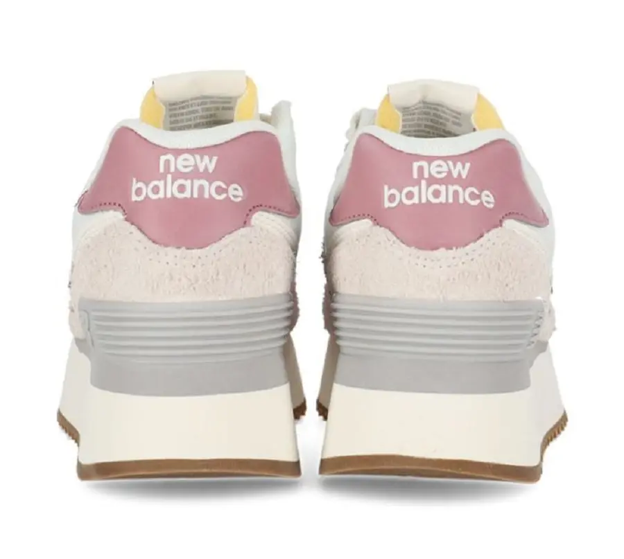 Giày New Balance 574 Sneakers 'Pink Purple' WL574ZQB - Ảnh 6
