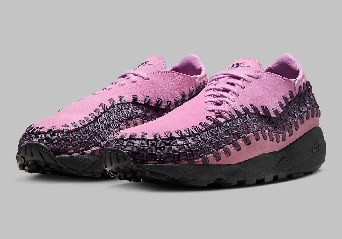 Giày Nike Air Footscape Woven ‘Beyond Pink Black’ HM0961-600 - Ảnh 5