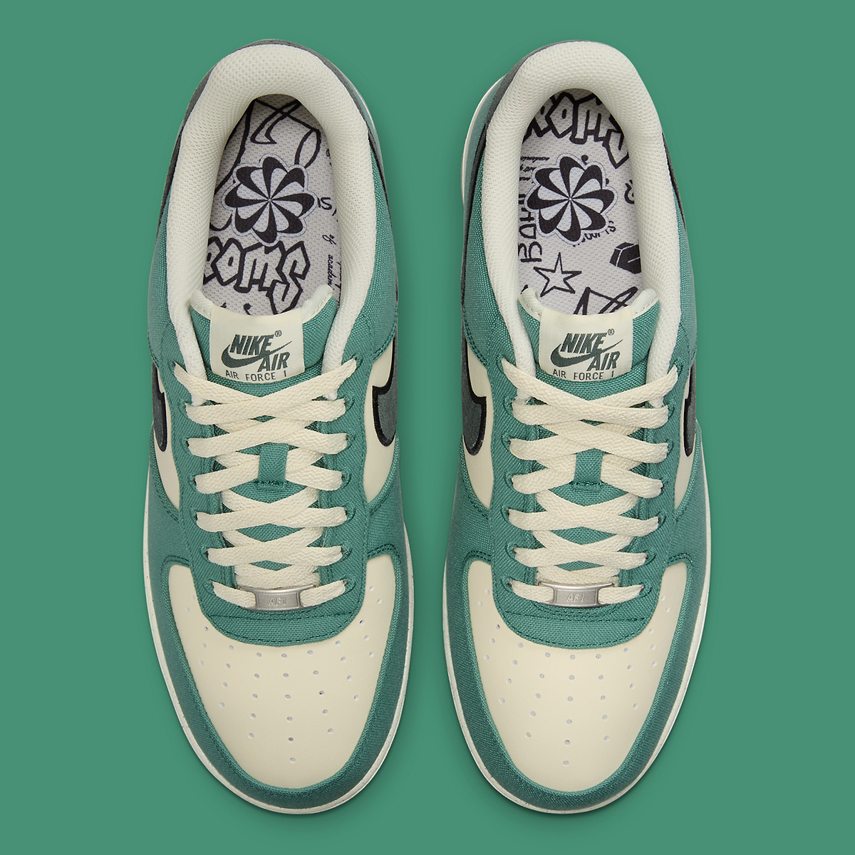 Giày Nike Air Force 1 Low ‘Notebook Scribbles’ FQ8713-100 - Ảnh 7