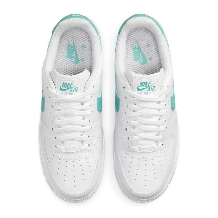 Giày Nike Air Force 1 Low ‘White Washed Teal’ DD8959-101 - Ảnh 4