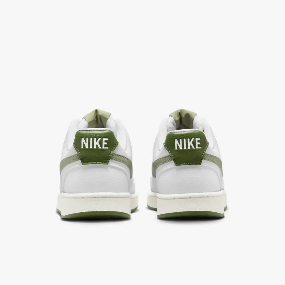 Giày Nike Court Vision Low 'White Oli Green' FJ5480-100 - Ảnh 4