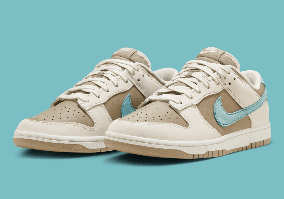 Giày Nike Dunk Low ‘Khaki Denim Turquoise’ HQ1175-240 - Ảnh 6