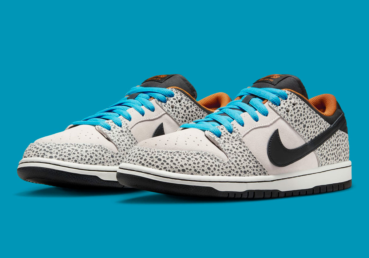 Giày Nike SB Dunk Low ‘Olympics Safari’ FZ1233-002 - Ảnh 5
