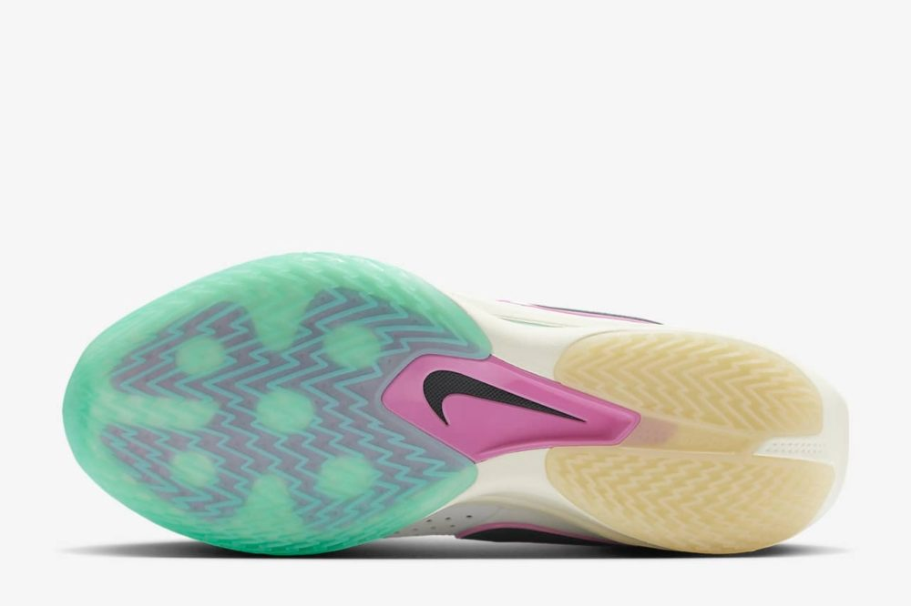 Giày Nike Air Zoom GT Cut 3 EP 'White Pink Teal' HM3699-161 - Ảnh 6