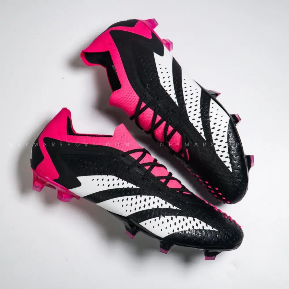 Giày Adidas Predator Accuracy.1 Low FG 'Core Black Pink' GW4577 - Ảnh 4