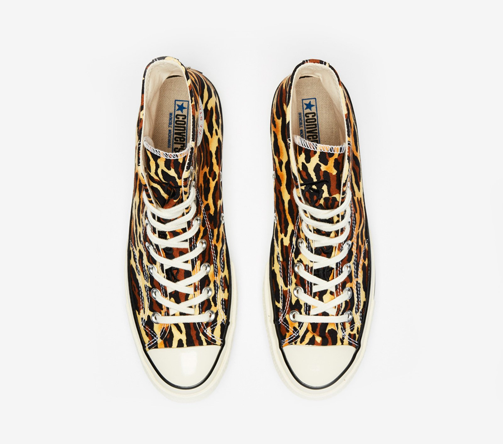 Giày Converse Wacko Maria x INVINCIBLE x Chuck 70 High 'Animal Print' 167497C - Ảnh 4