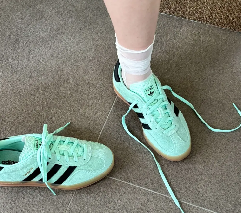 Alternative view of Giày adidas Gazelle Indoor 'Clear Mint Black Gum' IH7488