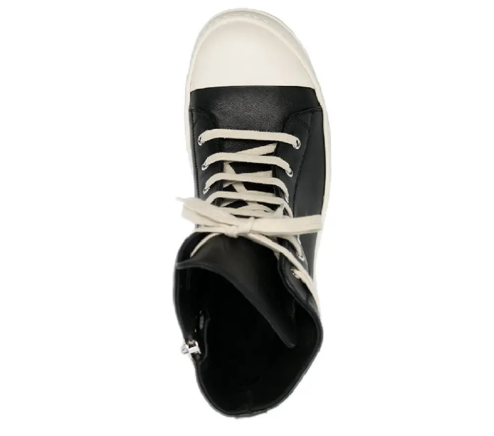 Giày Rick Owens 2021 SS Sneakers 'Black' RU21S6890LPO-911 - Ảnh 4
