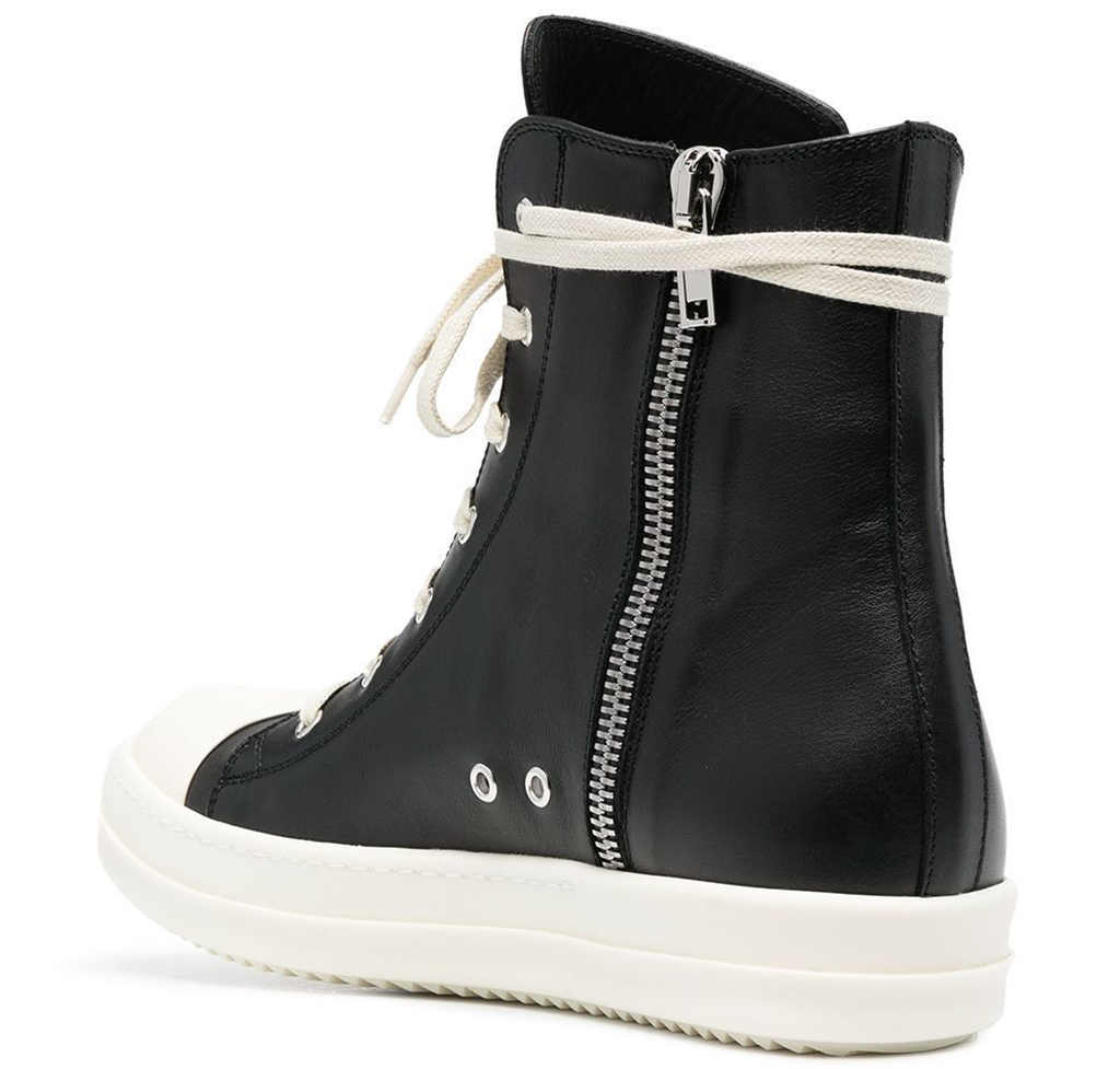 Giày Rick Owens 2021 SS Sneakers 'Black' RU21S6890LPO-911 - Ảnh 3