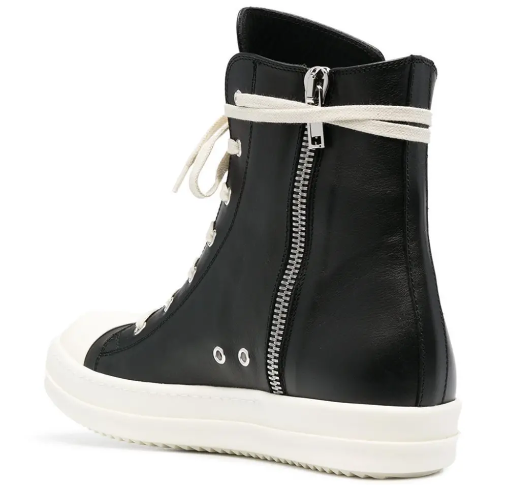 Giày Rick Owens 2021 SS Sneakers 'Black' RU21S6890LPO-911 - Ảnh 3