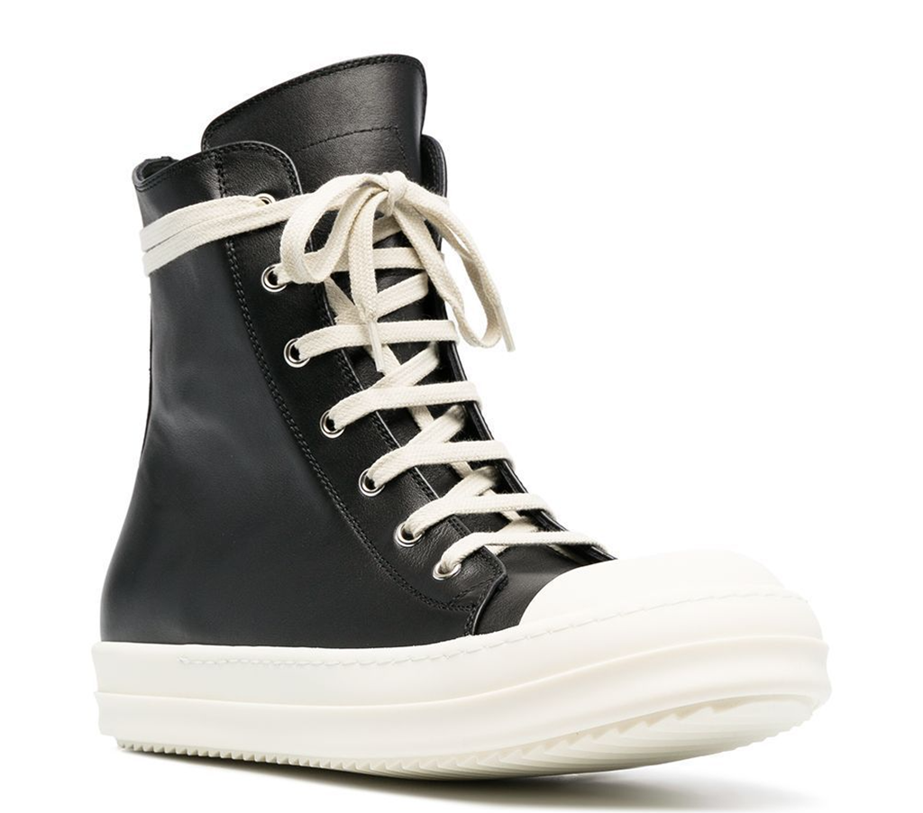 Giày Rick Owens 2021 SS Sneakers 'Black' RU21S6890LPO-911 - Ảnh 2