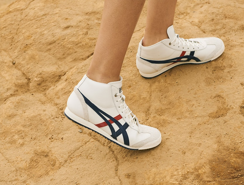 Giày Onitsuka Tiger Mexico 66 SD MR ‘White Navy’ 1183A001-100 - Ảnh 2