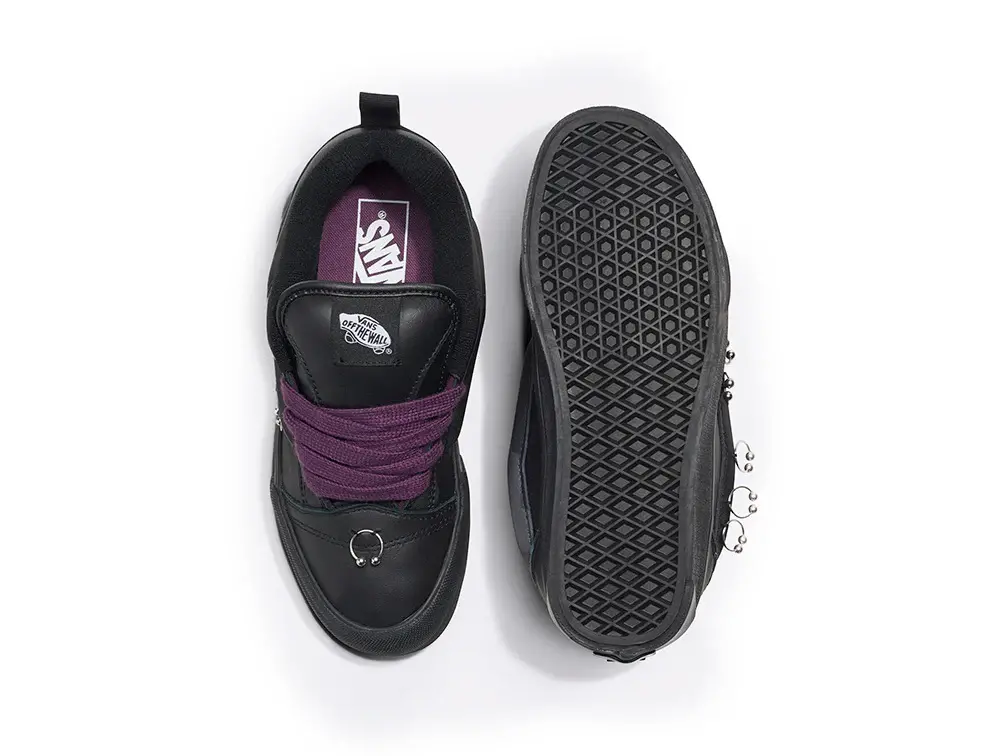 Giày Vans Knu Old Skool 'Black Purple' VN000CS0BKA - Ảnh 3