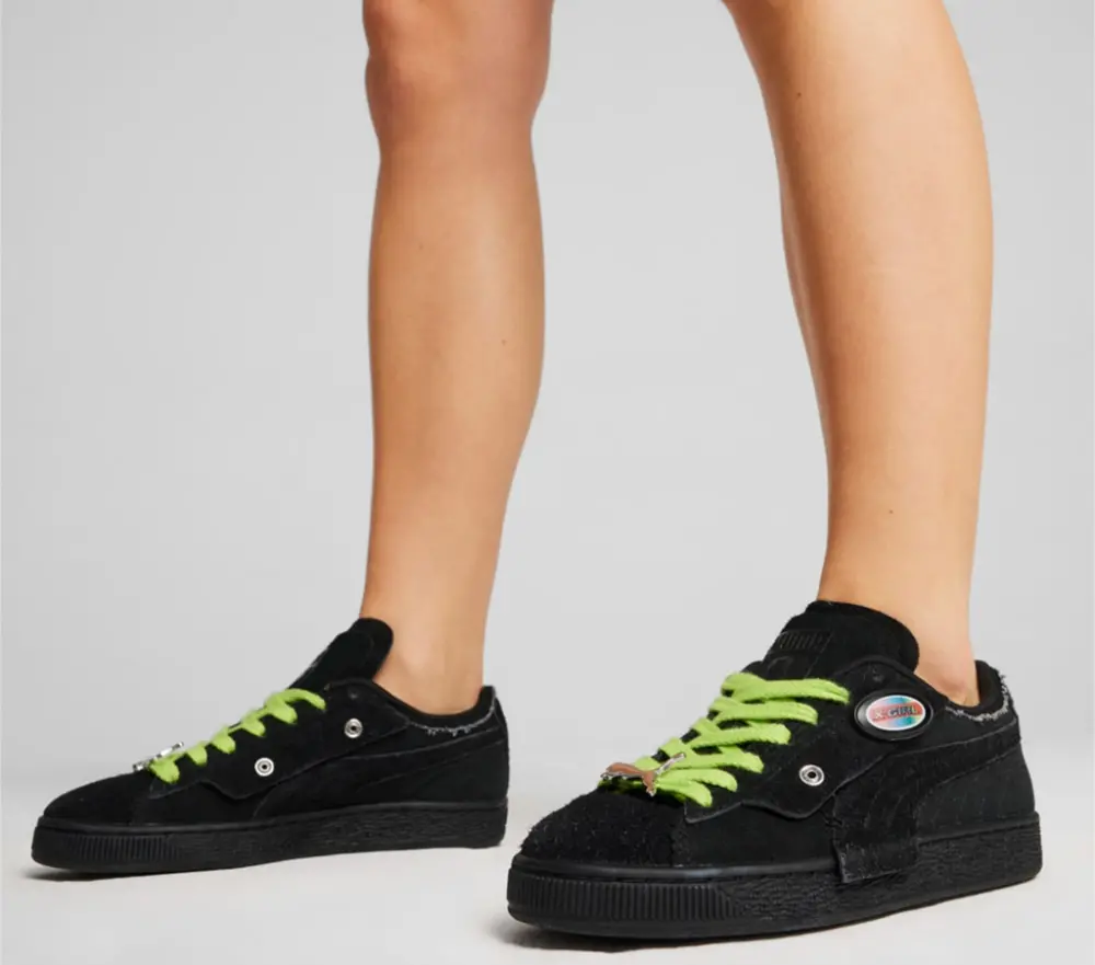 Alternative view of Giày Puma Suede x X-GIRL 'Black' 396251-01