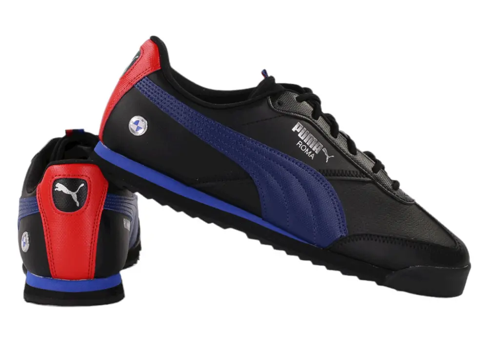 Giày Puma BMW Motorsport x Roma 'Black Estate Blue' 307099-01 - Ảnh 4