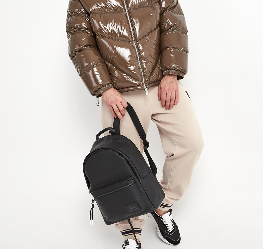 Balo Armani Exchange Zaino 'Black' 952442-2F882-00020 - Ảnh 2