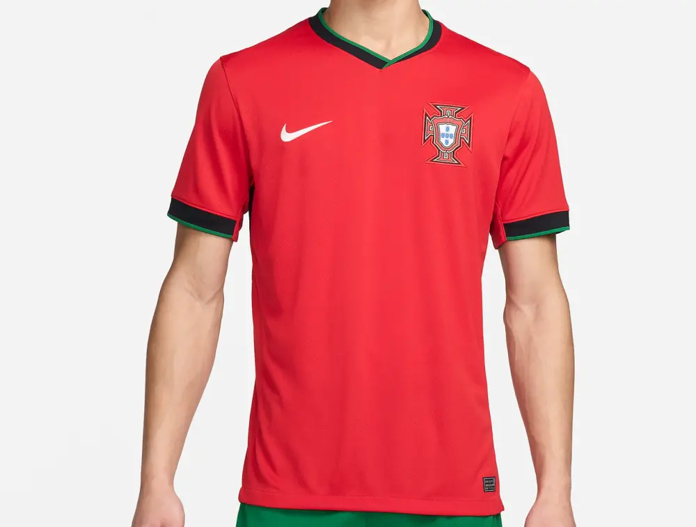 Áo Nike Portugal Home Jersey 2024/25 ‘Red’ FJ4275-657 - Ảnh 3