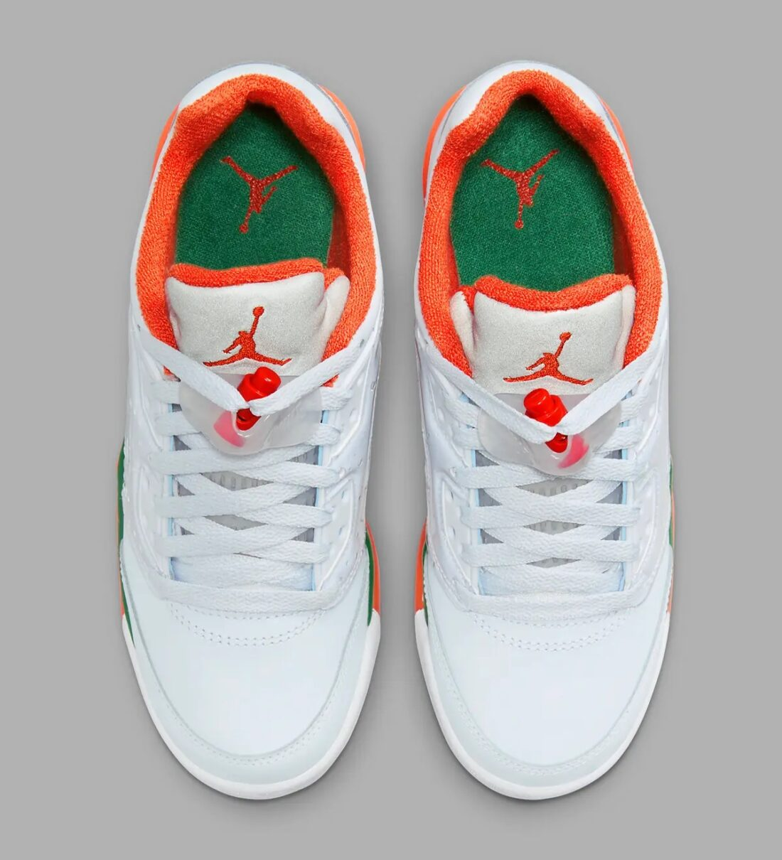 Giày Nike Air Jordan 5 GS Miami Hurricanes FQ1293-018 - Ảnh 4