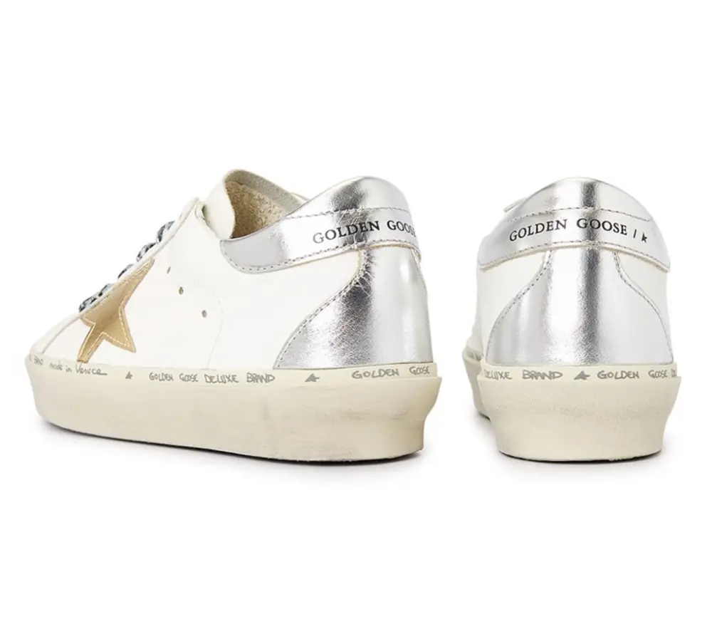 Giày Golden Goose Hi Star ‘White Yellow’ GWF00119-F003219-10380 - Ảnh 4