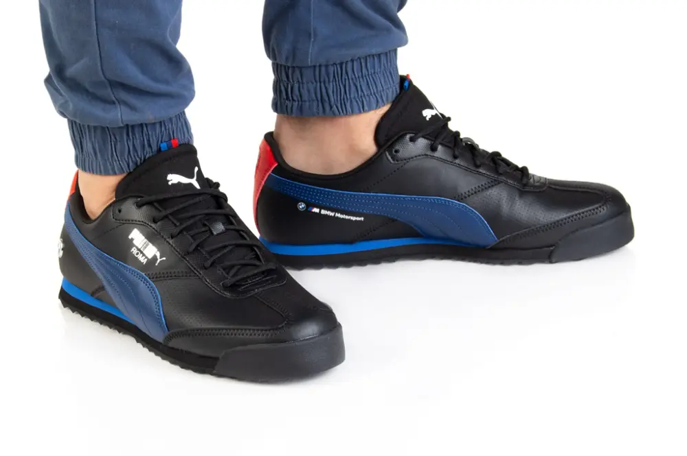 Giày Puma BMW Motorsport x Roma 'Black Estate Blue' 307099-01 - Ảnh 3