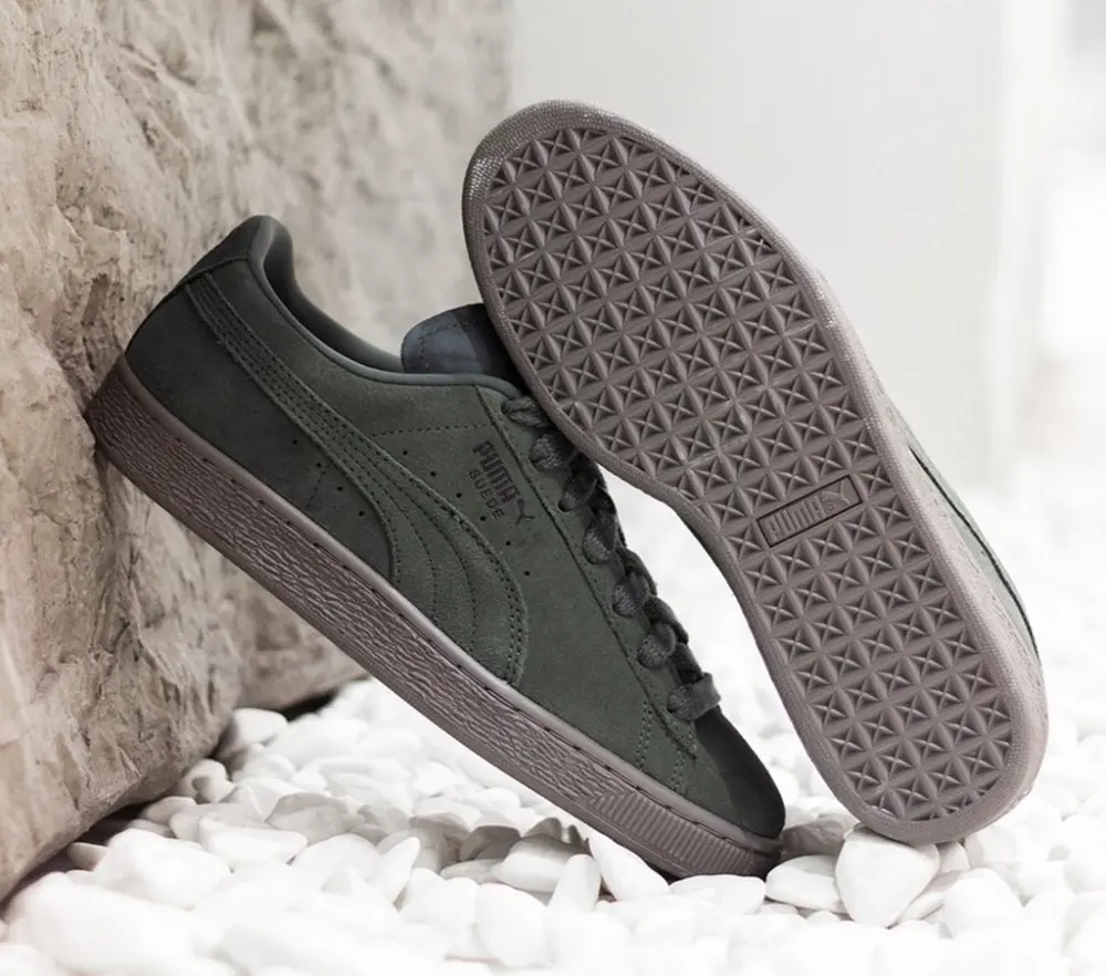 Alternative view of Giày Puma Suede Lux 'Mineral Grey' 395736-03