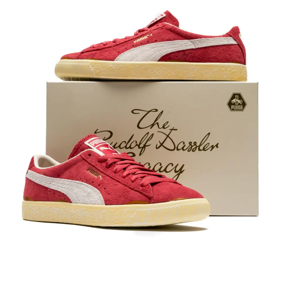 Giày Puma Suede VTG Neverworn ‘Red’ 396493-01 - Ảnh 4
