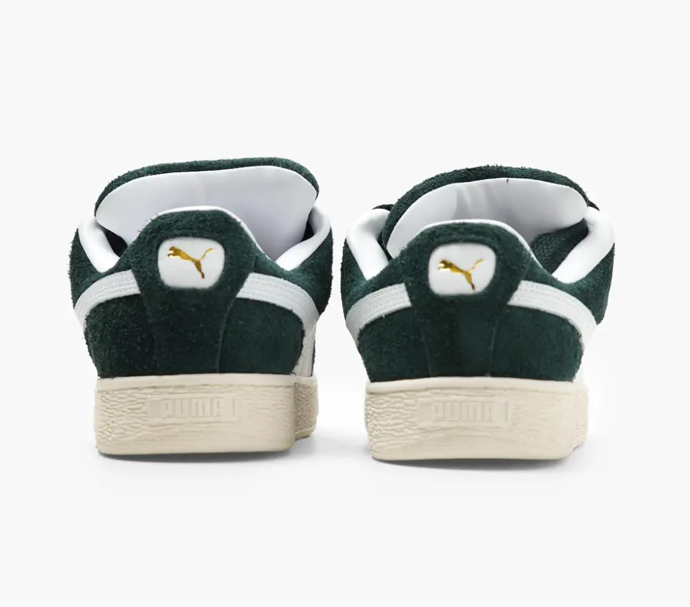 Giày Puma Suede XL Hairy 'Green White' 397241-02 - Ảnh 3