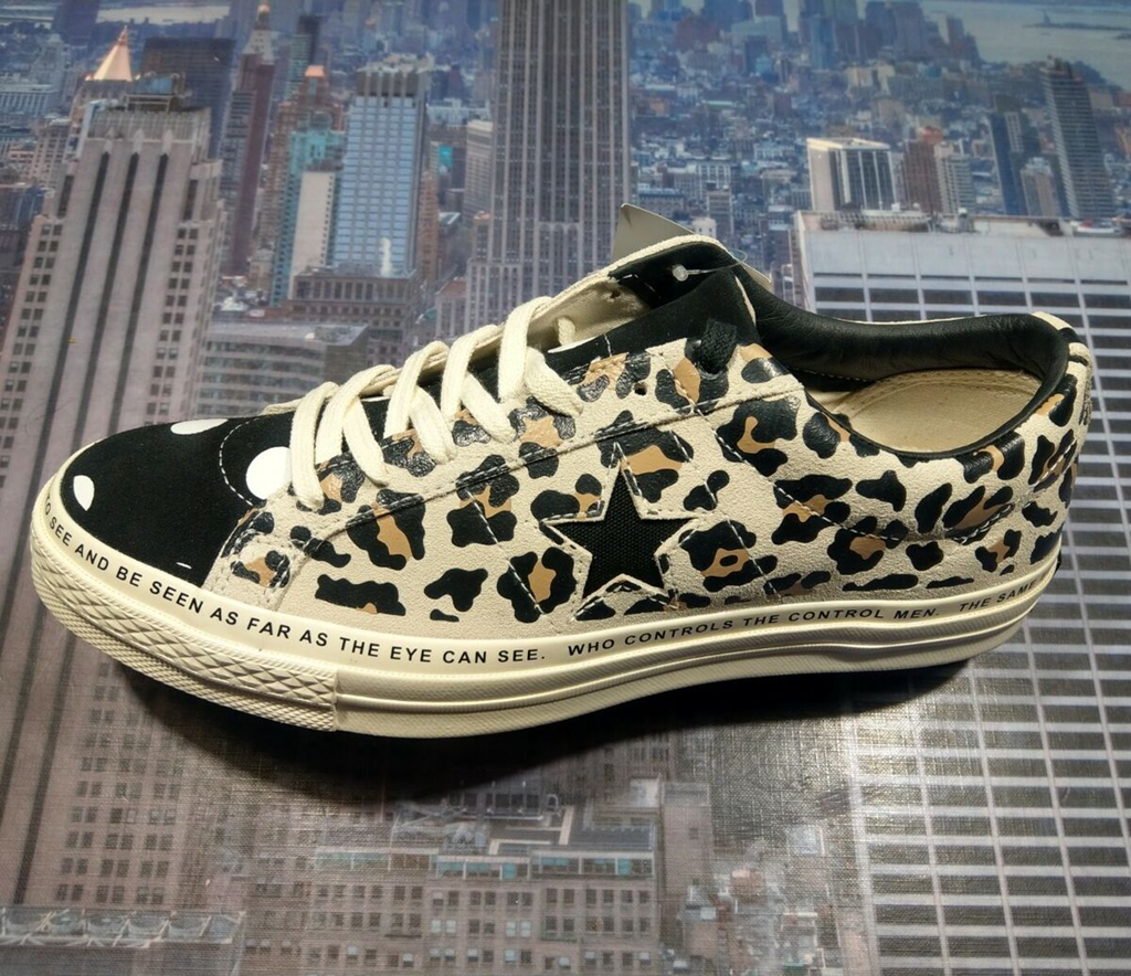 Giày Converse One Star Ox 'Brain Dead' 163167C - Ảnh 3