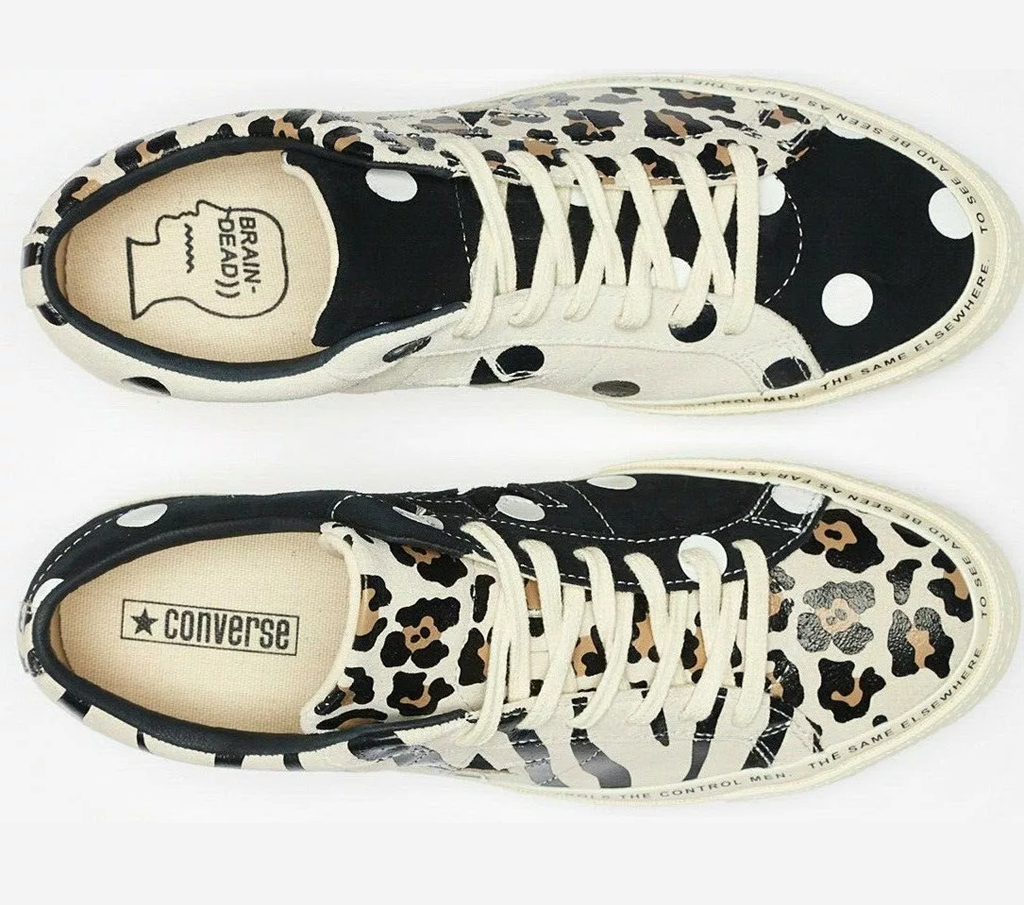 Giày Converse One Star Ox 'Brain Dead' 163167C - Ảnh 4