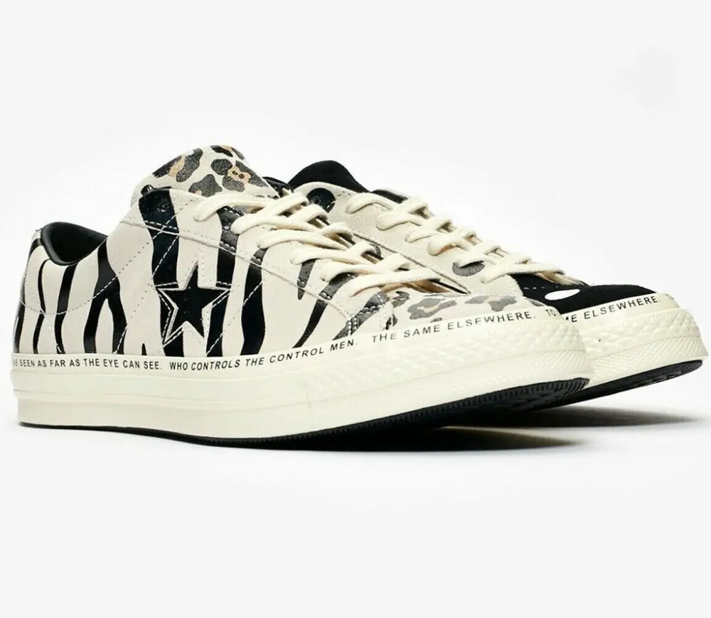 Alternative view of Giày Converse One Star Ox 'Brain Dead' 163167C