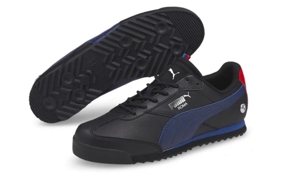Giày Puma BMW Motorsport x Roma 'Black Estate Blue' 307099-01 - Ảnh 6
