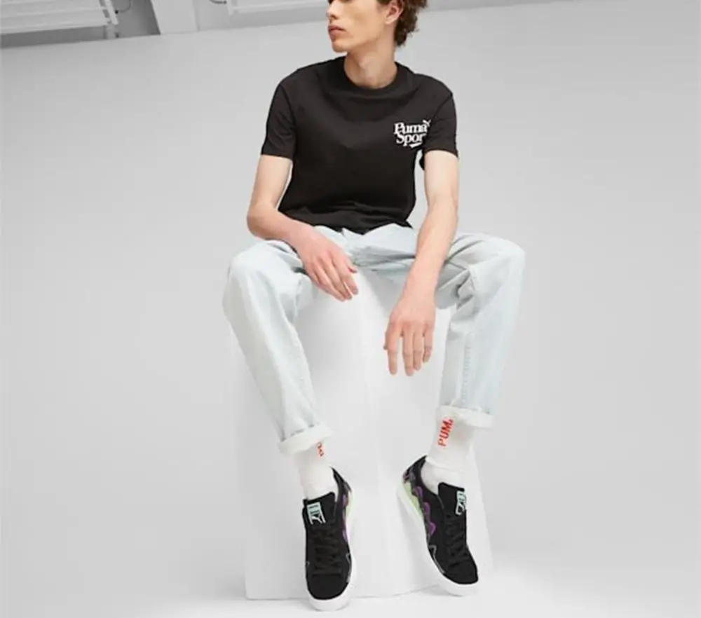 Giày Puma Suede 'Soundwave' 393257-01 - Ảnh 3