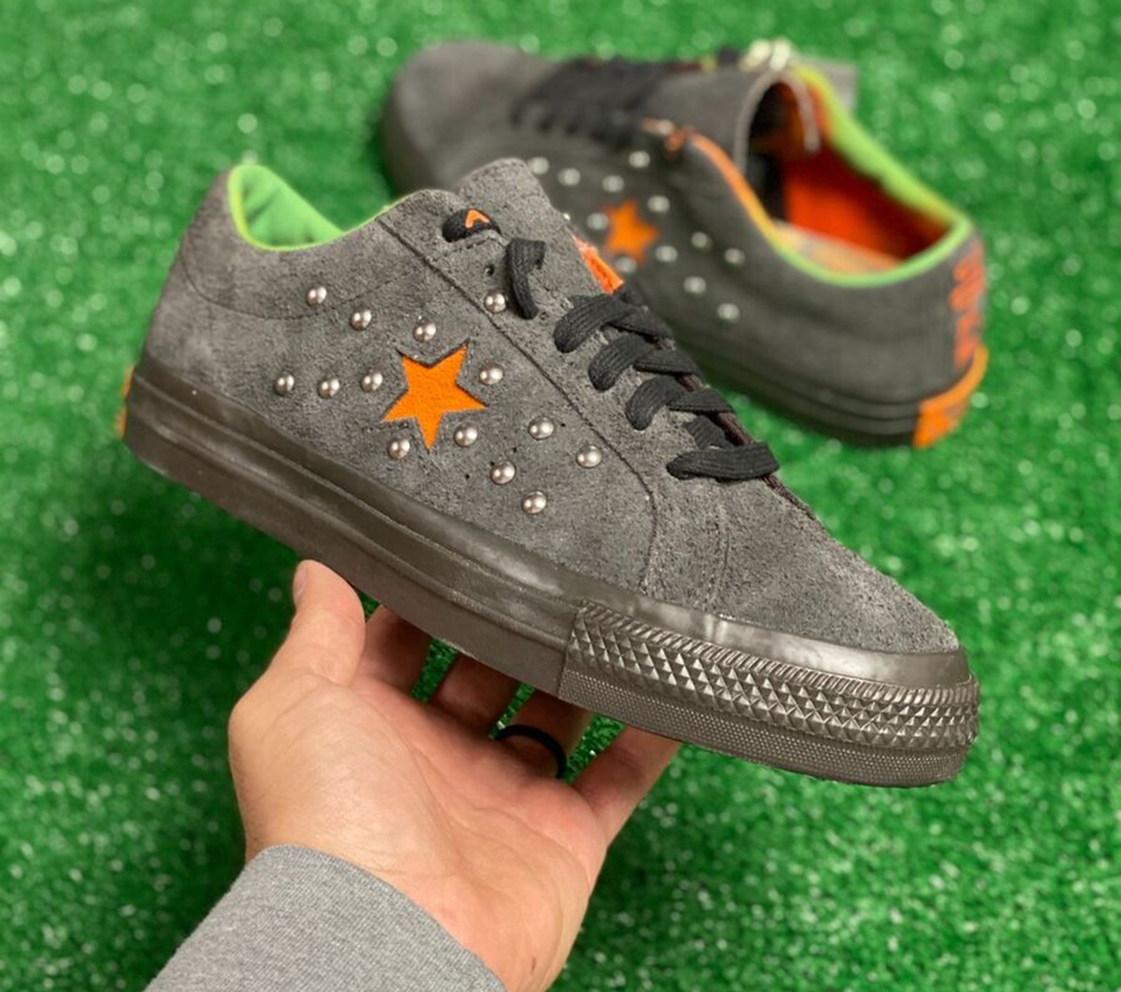 Giày Converse One Star x Come Tees ‘A Burning Star’ A01763C - Ảnh 2