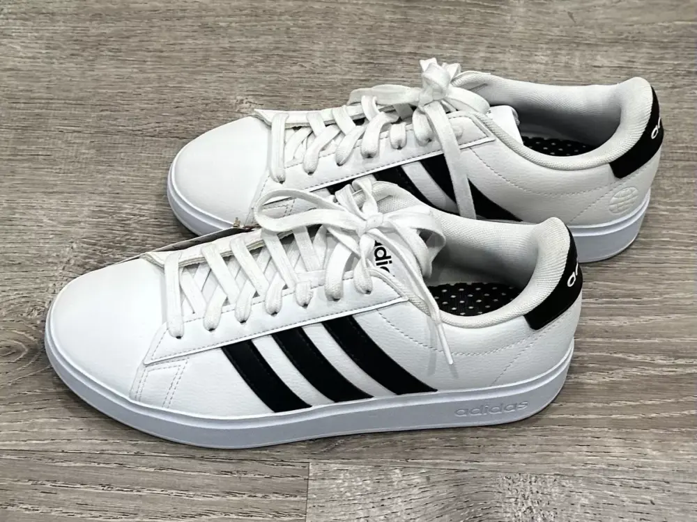 Giày Adidas Grand Court 'White Black' GW9214 - Ảnh 4
