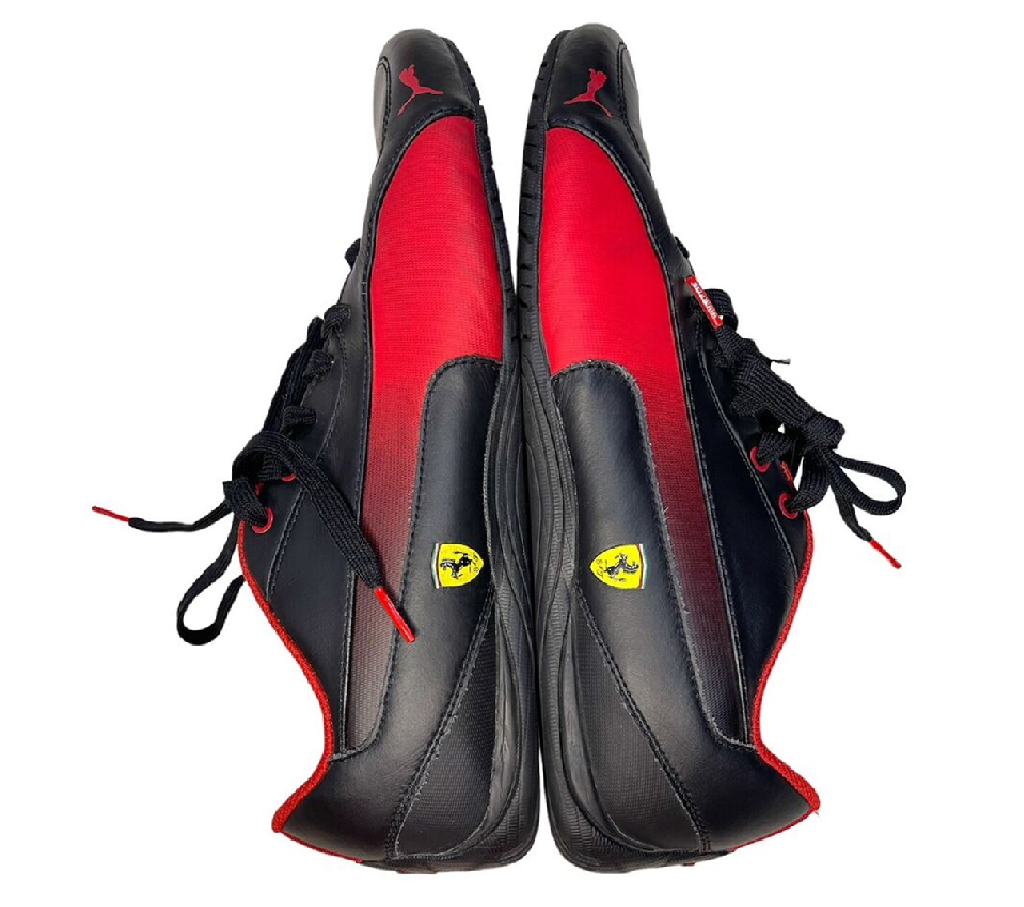 Giày Puma Scuderia Ferrari Drift Cat ‘Black Red’ 305824-01 - Ảnh 4