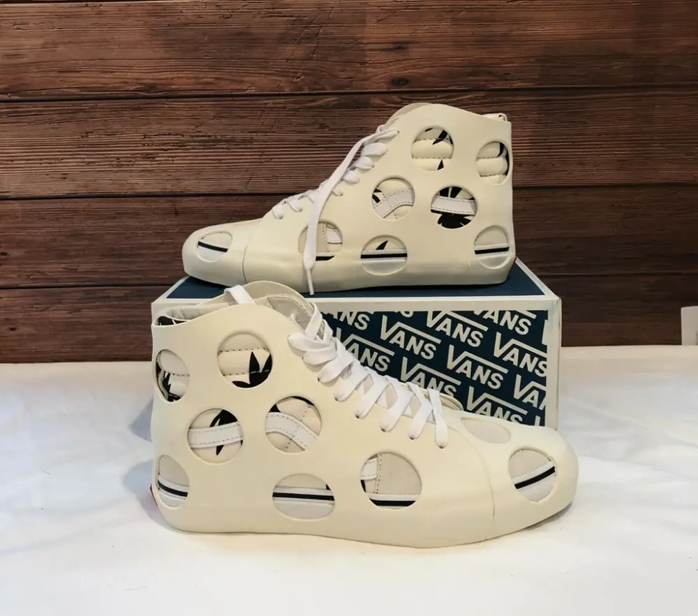 Alternative view of Giày Vans Sk8‑Hi Cage VLT LX ‘Polka Dot’ VN0A5FBW2UH