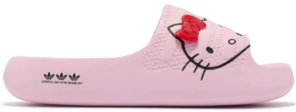 Dép Adidas Adilette Ayoon Hello Kitty 'Clear Pink' IH2680