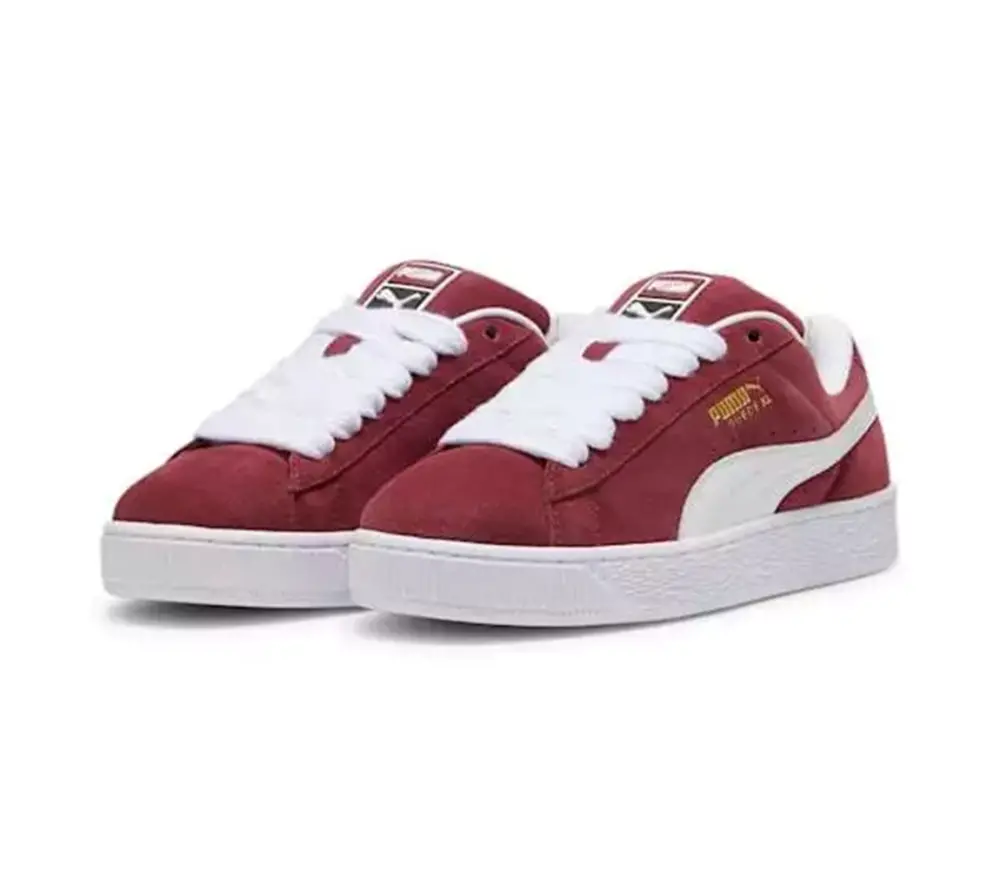 Alternative view of Giày Puma Suede XL 'Bordeaux White' 395205-12