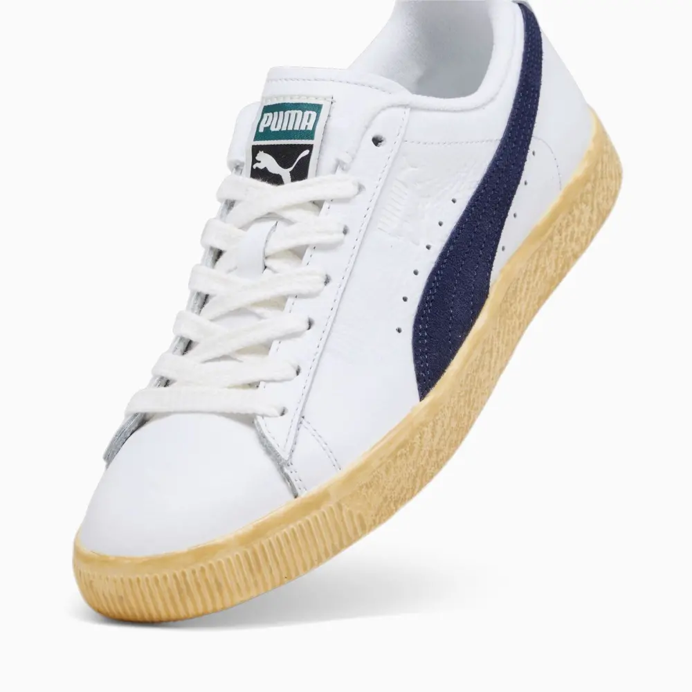 Giày Puma Clyde Vintage 'White Navy' 394687-01