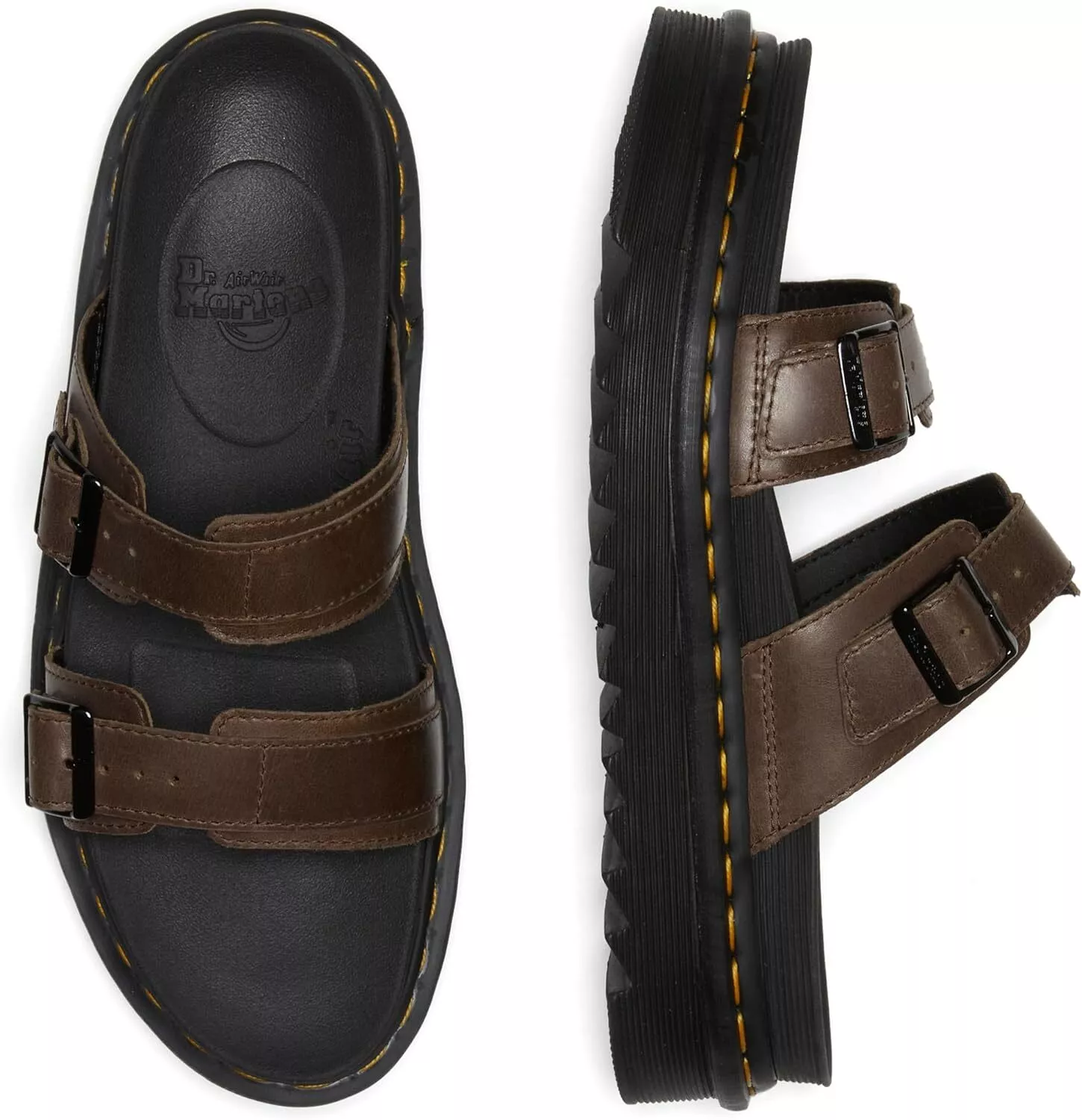 Giày Dr. Martens MYLES Leather 'Dark Brown' 28002201 - Ảnh 3