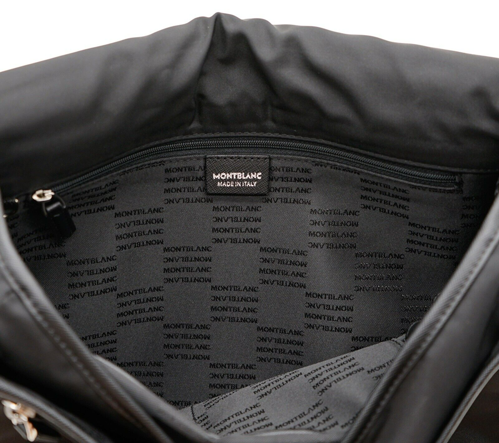 Túi Montblanc Sartorial Jet Messenger ‘Black’ 116794 - Ảnh 2