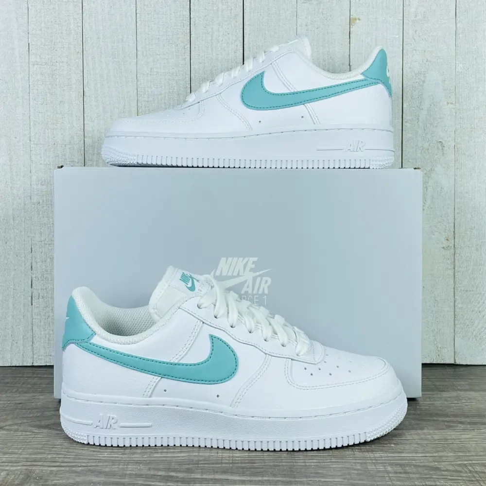Giày Nike Air Force 1 Low ‘White Washed Teal’ DD8959-101 - Ảnh 3