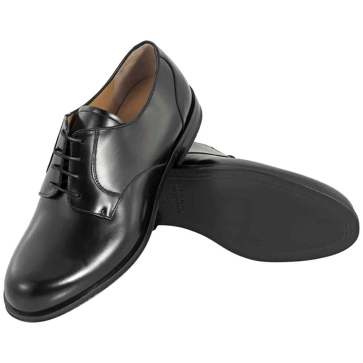 Giày Bally Fridom Leather Derby ‘Black’ 6231300 - Ảnh 2